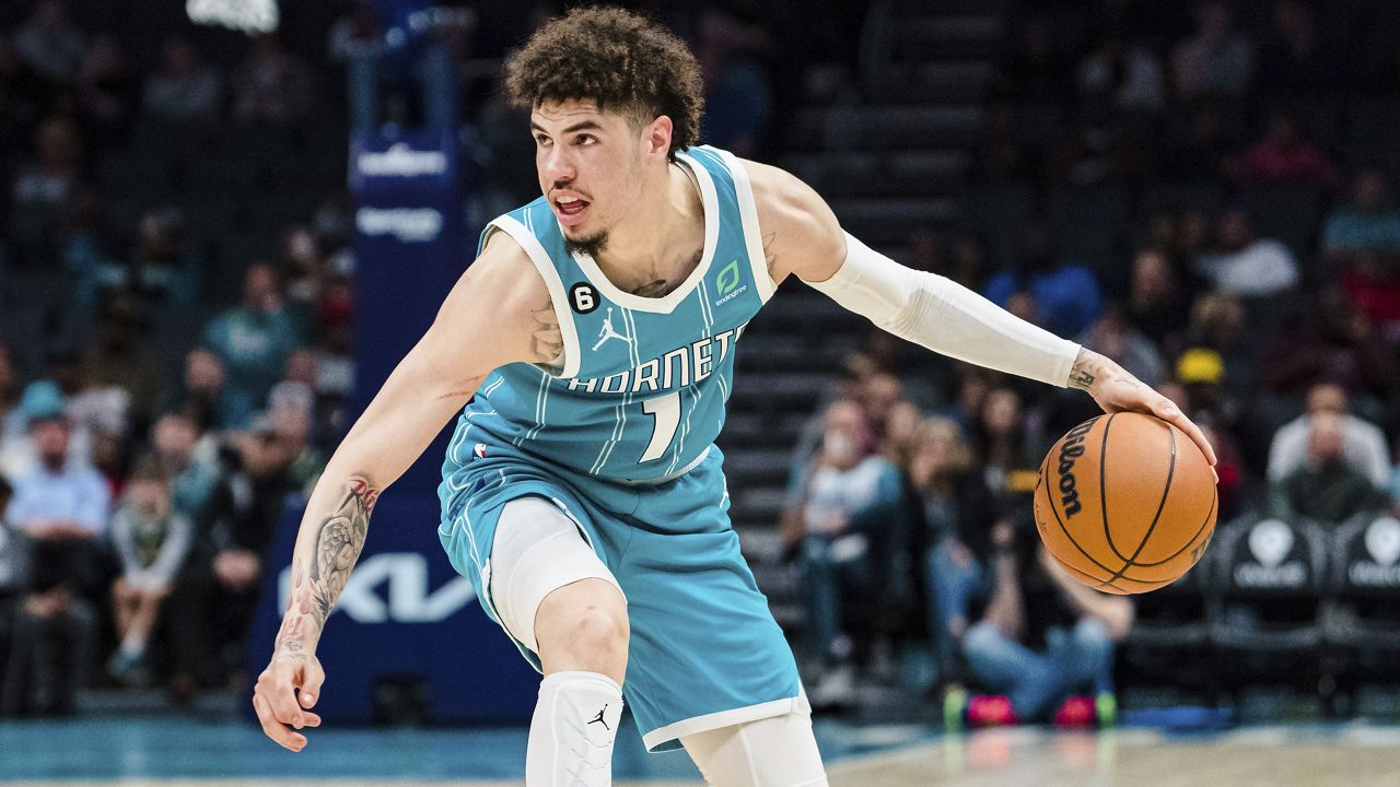 Top 10 Most Attractive Basketball Players in 2024-LaMelo Ball (Charlotte Hornets)