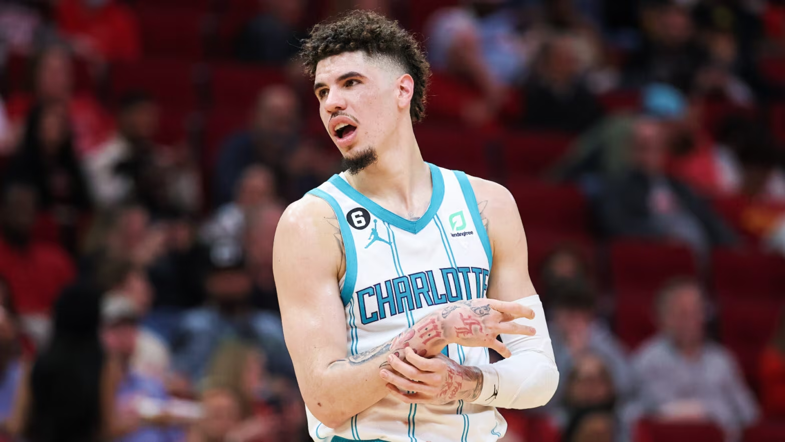 Top 10 Most Attractive Basketball Players in 2024-LaMelo Ball (Charlotte Hornets)