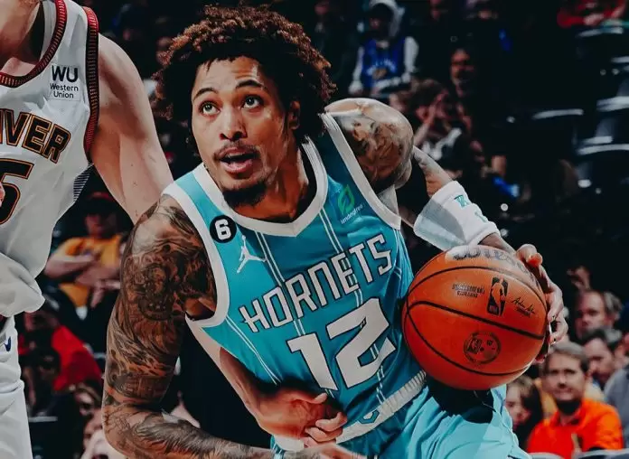 [Image of Kelly Oubre Jr. (Charlotte Hornets) basketball player]